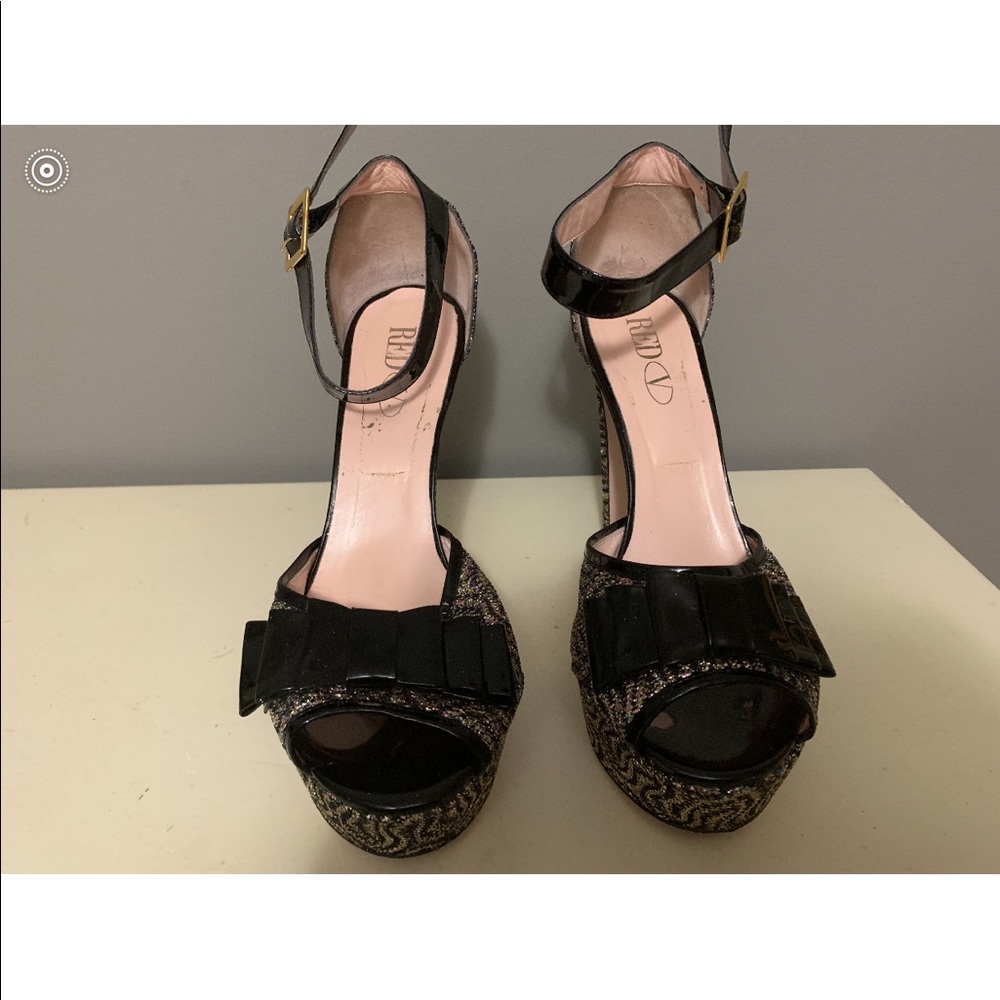 Red Valentino Block Heels sz9.5